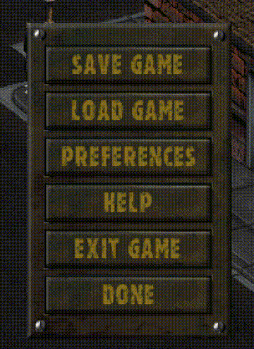 Integrated HELP menu