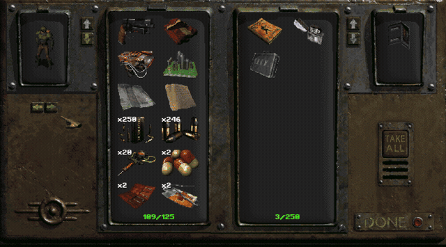Party member loot